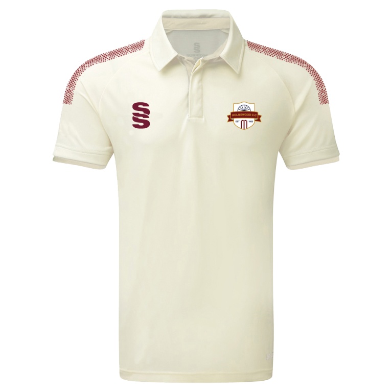 holmewood cc Dual Cricket Shirt Short Sleeve Womens